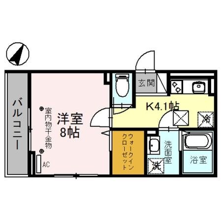 メゾン鶴丸の物件間取画像